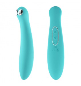 MizzZee - Electric Shock Heating Dual-Head Anal Massager (Chargeable - Tiffany Blue)